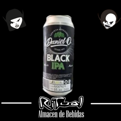 Cerveza Daniel O Black Ipa Lata 473ml