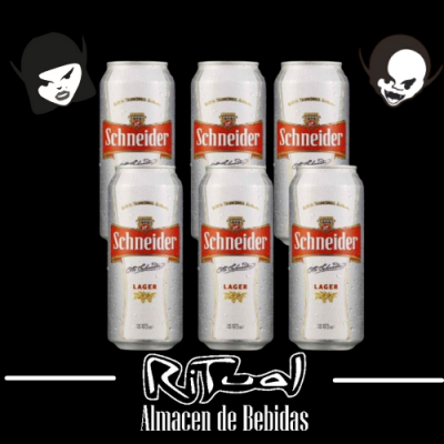 Six Pack Cerveza Schneider Rubia 473ml