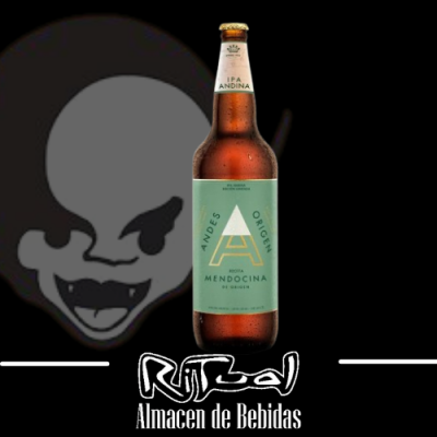 Cerveza Andes Origen IPA Retornable 1L Cajón - x12 Unid.