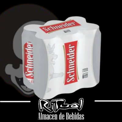 Six Cerveza Schneider Rubia
