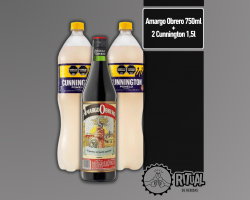 Amargo Obrero + 2 Pomelos 1,5L