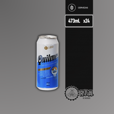 Pack Quilmes Clásica 473ml - x24 Unid.
