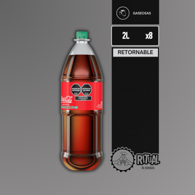 Coca Cola Retornable 2L - x8 Unid.